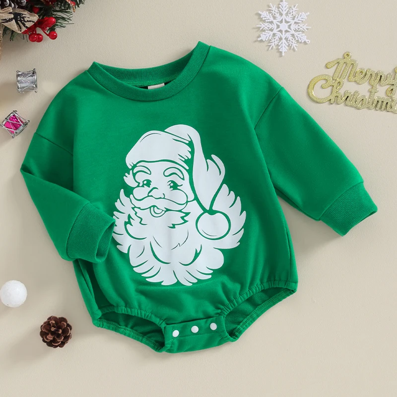 Christmas Toddler Jumpsuit Festive Reindeer Christmas Tree Print Long Sleeve Romper for Baby Boys and Girls Crew Neck Winter
Christmas Toddler Jumpsuit Festive Reindeer Christmas Tree Print Long Sleeve Romper for Baby Boys and Girls Crew Neck Winter