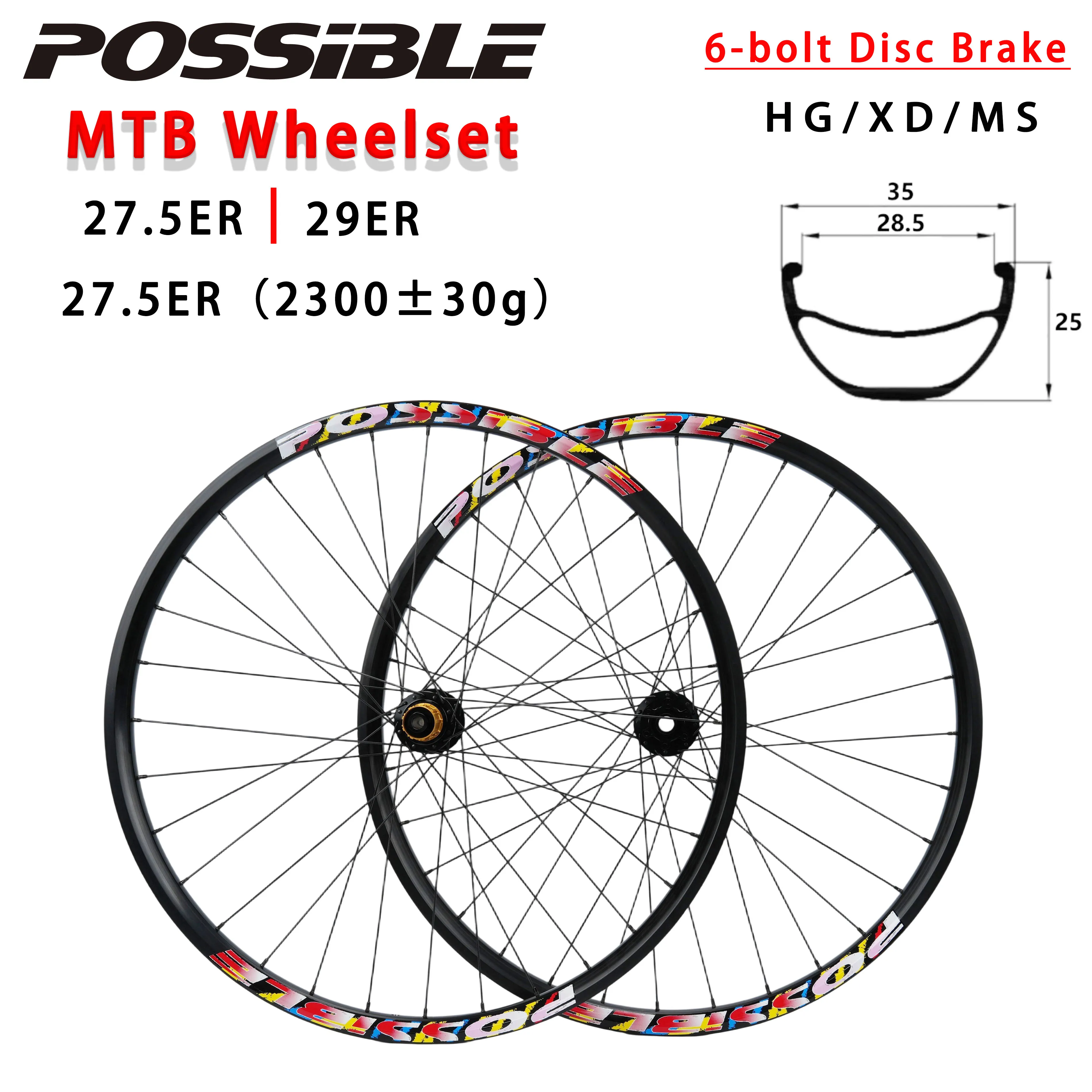 Possible MTB Wheelset 27.5/29er Велосипедная втулка 32H колеса из алюминиевого сплава Бескамерный обод 35 Out 28.5 Внутренняя для HG/XD/MS для езды на открытом воздухе
Possible MTB Wheelset 27.5/29er Велосипедная втулка 32H колеса из алюминиевого сплава Бескамерный обод 35 Out 28.5 Внутренняя для HG/XD/MS для езды на открытом воздухе