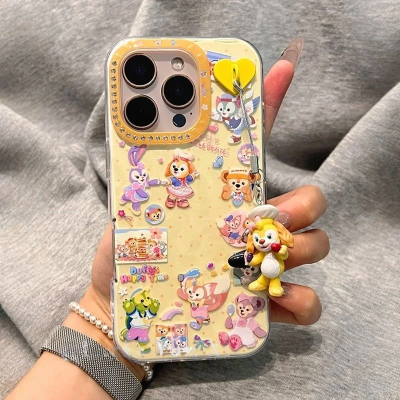 Чехол для мобильного телефона Disney LinaBell CookieAnn Duffy с подвеской, доступный для IPhone, новый стиль, хорошие виды, милая мультяшная ниша, милая
Чехол для мобильного телефона Disney LinaBell CookieAnn Duffy с подвеской, доступный для IPhone, новый стиль, хорошие виды, милая мультяшная ниша, милая