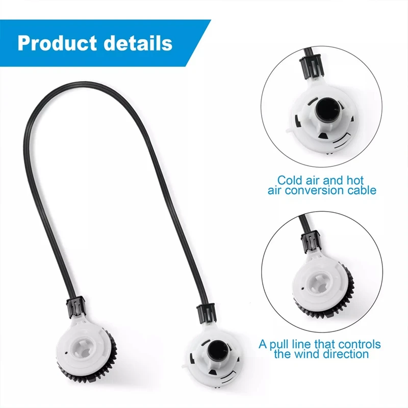 2Pcs 95476706 95476707 Temperature Control Cable For Chevrolet Trax Sonic Aveo 2012-2021 Air A/C Heater Control Cable
2Pcs 95476706 95476707 Temperature Control Cable For Chevrolet Trax Sonic Aveo 2012-2021 Air A/C Heater Control Cable