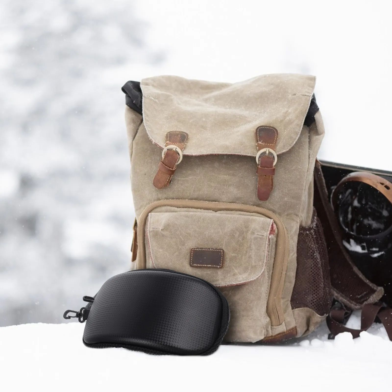 1pc Ski Case Snow Goggles Storage Large Shockproof For Outdoor Sports Goggles Container Arc Glasses Case
1pc Ski Case Snow Goggles Storage Large Shockproof For Outdoor Sports Goggles Container Arc Glasses Case