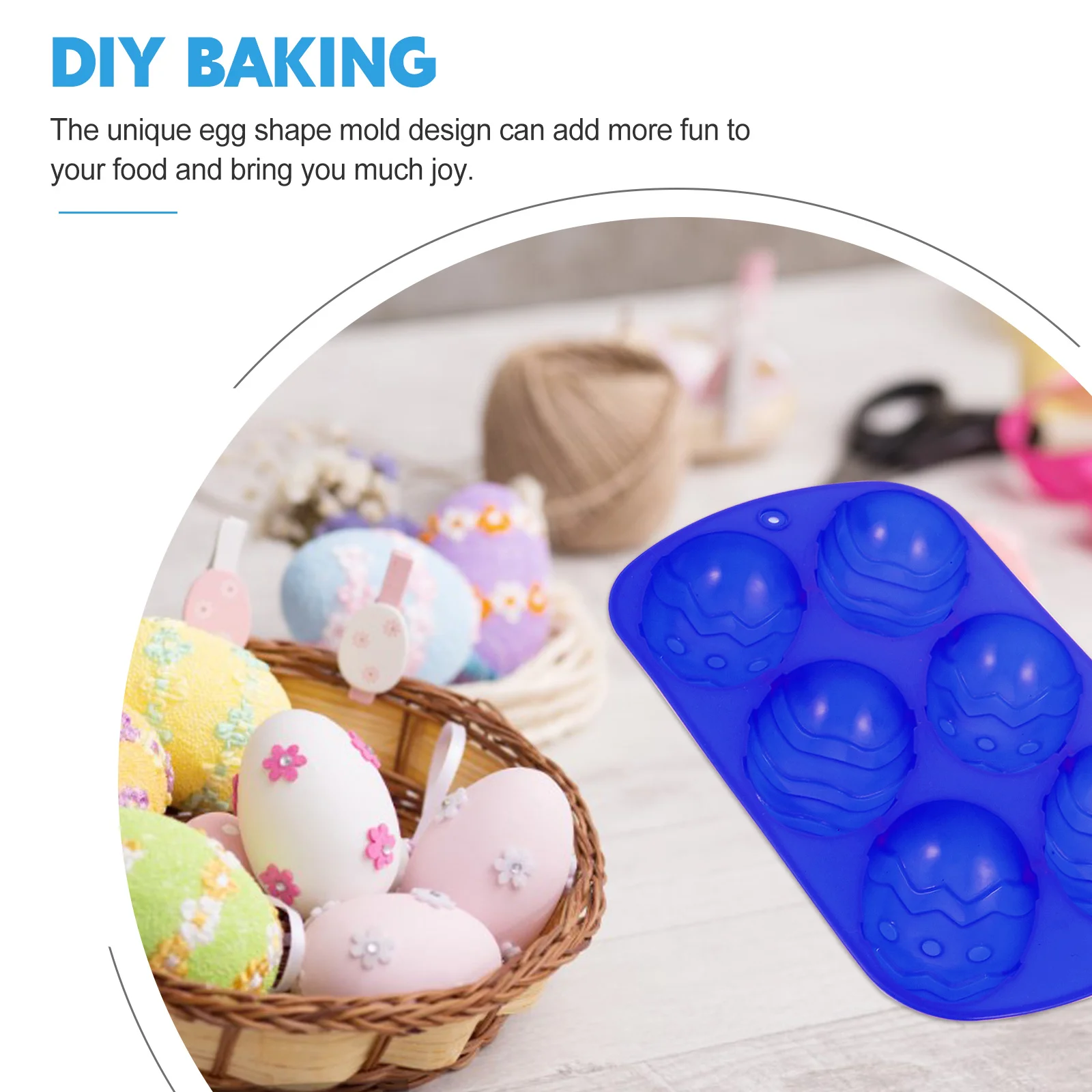 2Pcs Easter Egg Shaped Molds Premium Silicone Chocolate Molds DIY Baking Mold Tray Cake Biscuits Candy Easter Cookie Mold Trays
2Pcs Easter Egg Shaped Molds Premium Silicone Chocolate Molds DIY Baking Mold Tray Cake Biscuits Candy Easter Cookie Mold Trays