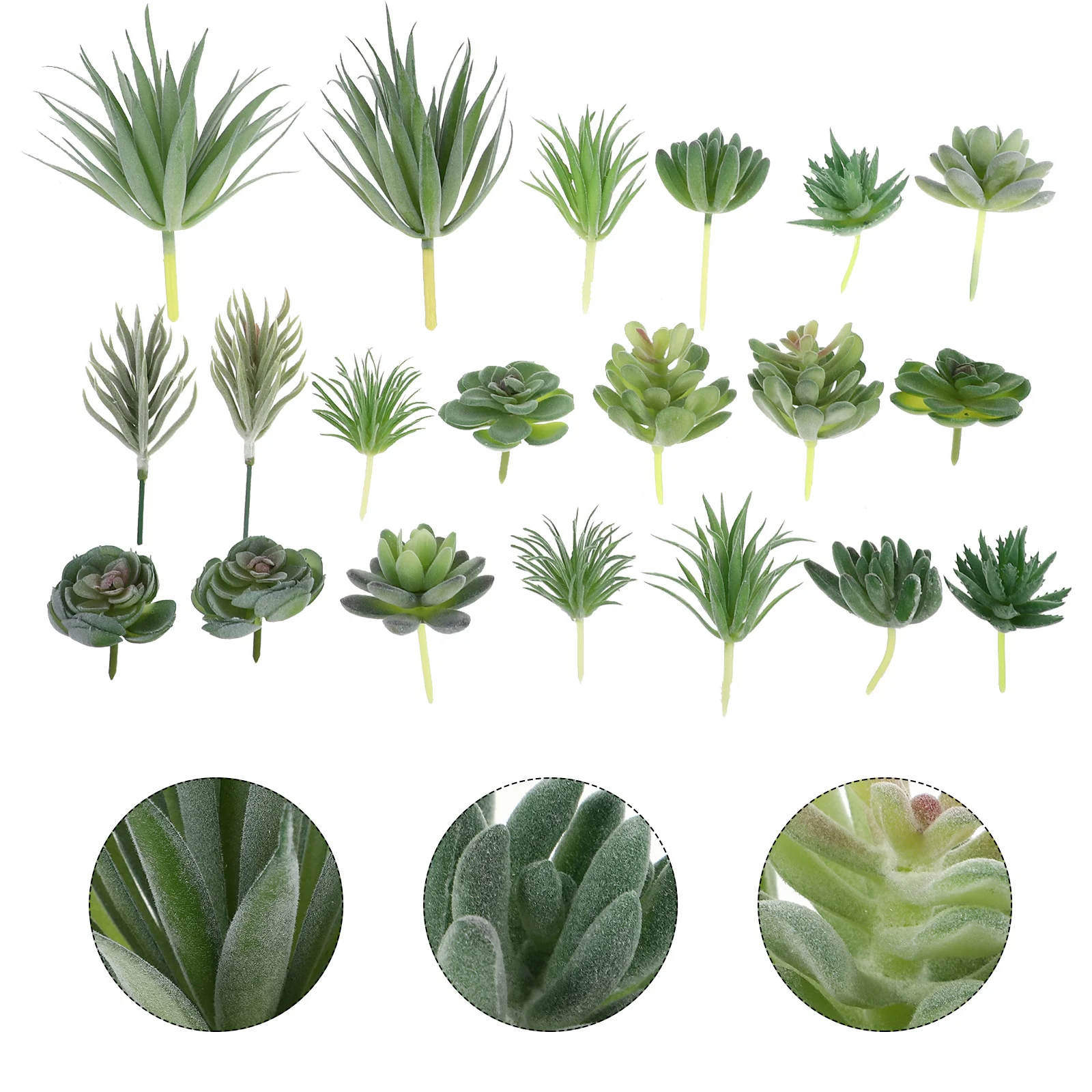 20 Pcs Simulated Succulents Fresh Style Design Plants Decorative Artificial Potted Fake DIY Simulation Mini Decorations Pe
20 Pcs Simulated Succulents Fresh Style Design Plants Decorative Artificial Potted Fake DIY Simulation Mini Decorations Pe