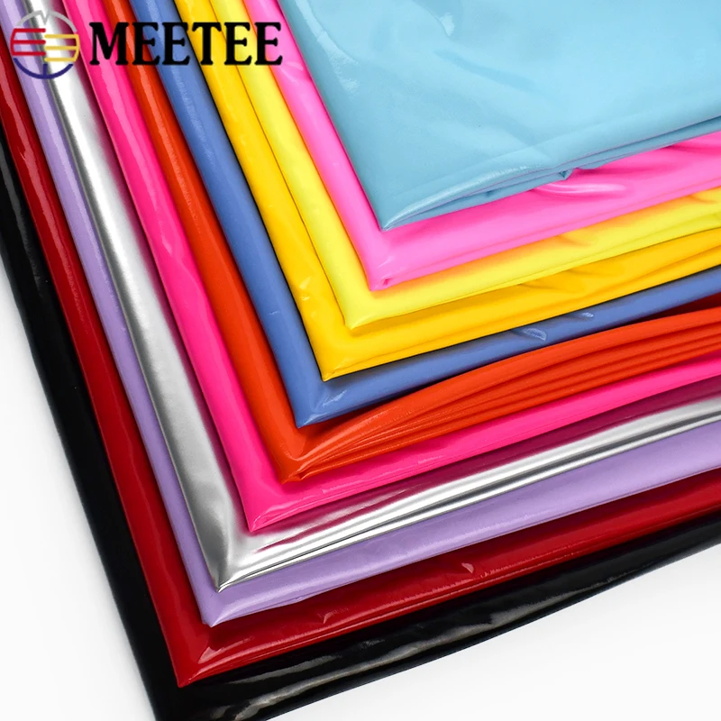 1Pc 50*145cm Shiny Glossy Soft Leather Fabric Elastic Faux PU Fabrics for Dress Clothes Cloth Material DIY Sewing Accessories
1Pc 50*145cm Shiny Glossy Soft Leather Fabric Elastic Faux PU Fabrics for Dress Clothes Cloth Material DIY Sewing Accessories