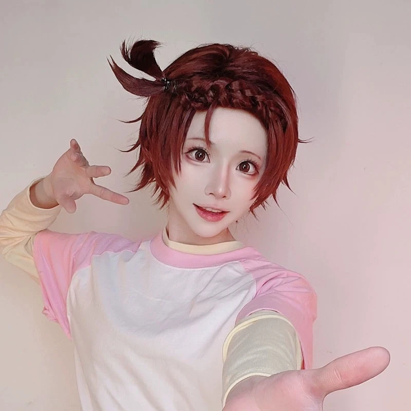 Anime Inori Yuitsuka Cosplay Shorts Wig Brown Artificial Hair Wigs Figure Skater Cos Role Play Props Accessories for Women
Anime Inori Yuitsuka Cosplay Shorts Wig Brown Artificial Hair Wigs Figure Skater Cos Role Play Props Accessories for Women