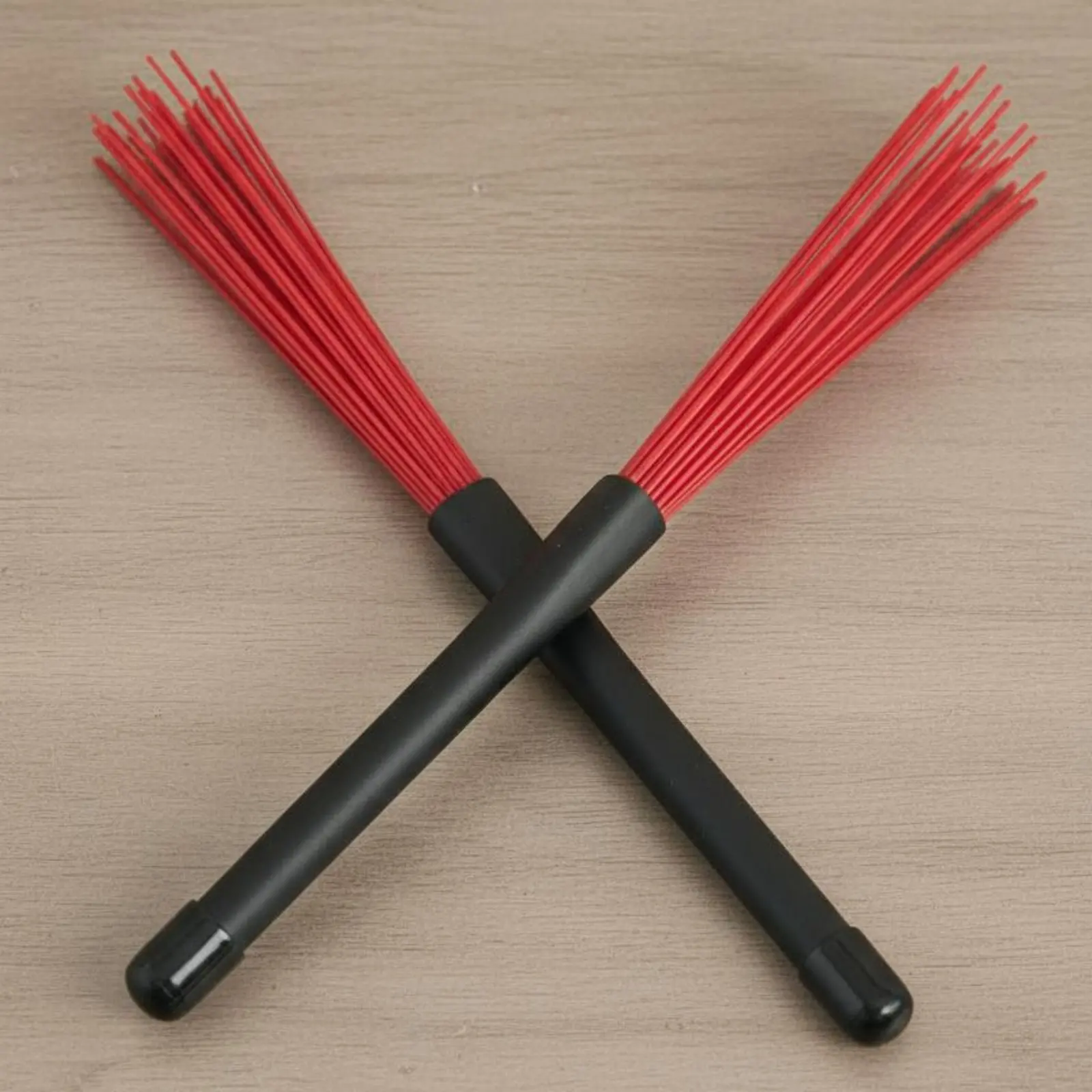 2 Pieces Retractable Drum Brushes Lightweight Nylon Drum Brushes Percussion Accessory for Drummers
2 Pieces Retractable Drum Brushes Lightweight Nylon Drum Brushes Percussion Accessory for Drummers