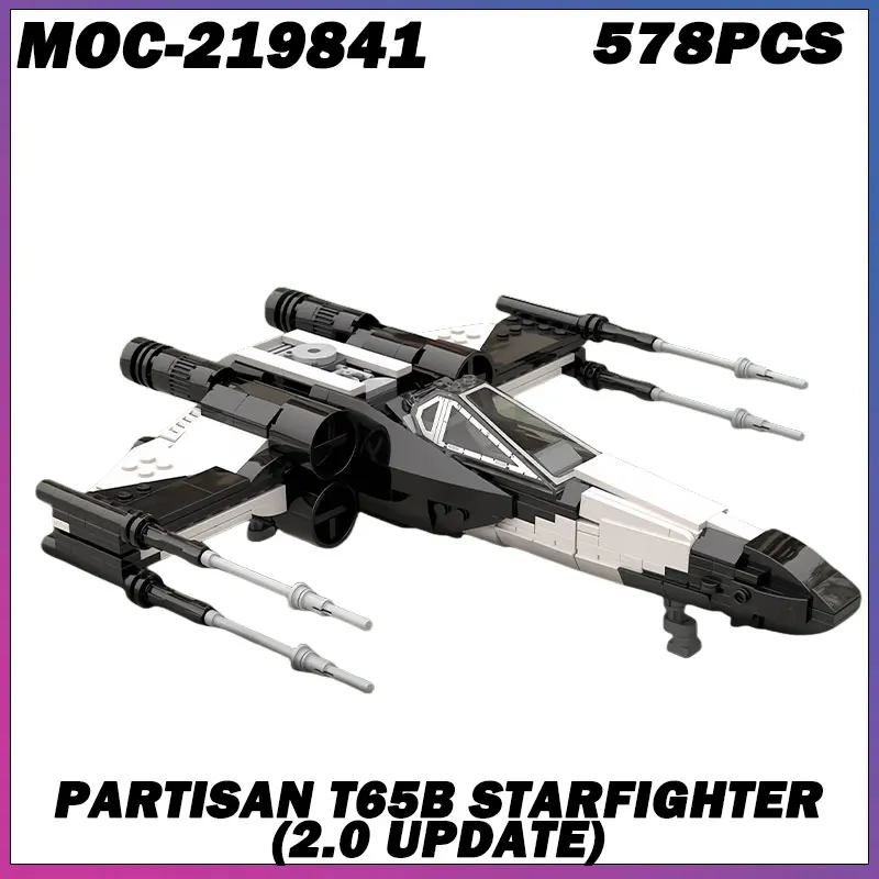 578 шт. MOC- 219841 Новый знаменитый звездный боевой фильм Moc Partisan Wing Fight Модель Diy Творческие идеи Детские игрушки Строительный блок на день рождения
578 шт. MOC- 219841 Новый знаменитый звездный боевой фильм Moc Partisan Wing Fight Модель Diy Творческие идеи Детские игрушки Строительный блок на день рождения