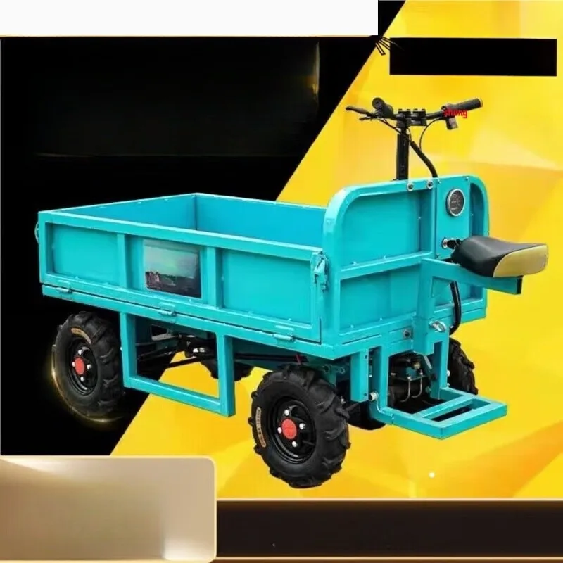 Electric four-wheel ash bucket truck, flat truck, construction site lasagna loading cement
Electric four-wheel ash bucket truck, flat truck, construction site lasagna loading cement