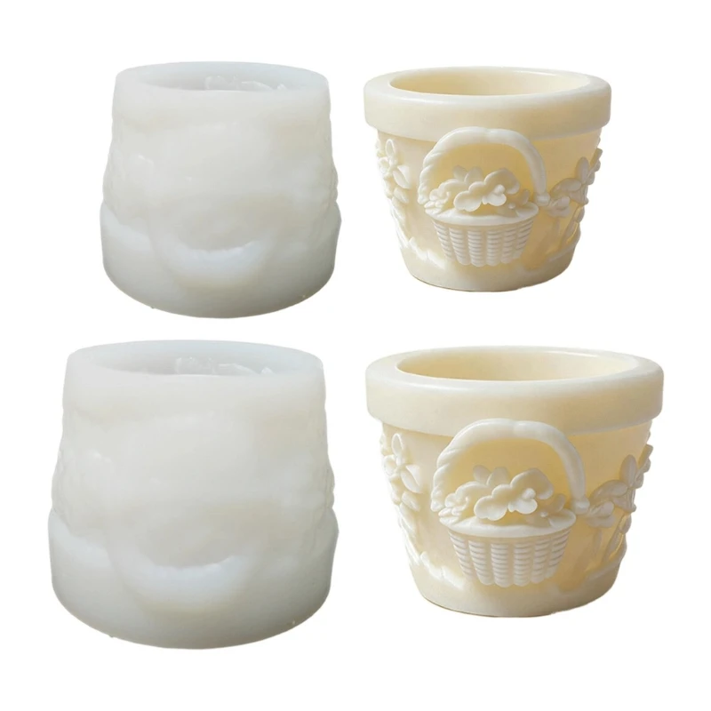 Embossed Flower Basket Silicone Molds Heat Resistant Silicone For Making Flowerpots Chocolate Baking 87HA
Embossed Flower Basket Silicone Molds Heat Resistant Silicone For Making Flowerpots Chocolate Baking 87HA