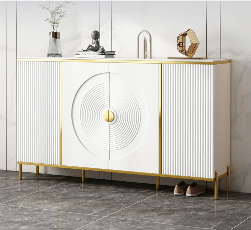 Custom Design Gold Fashion Console Table With Mirrored Wall Cabinet Wood Panel Living Room Furniture For Home Or Hotel Use
Custom Design Gold Fashion Console Table With Mirrored Wall Cabinet Wood Panel Living Room Furniture For Home Or Hotel Use