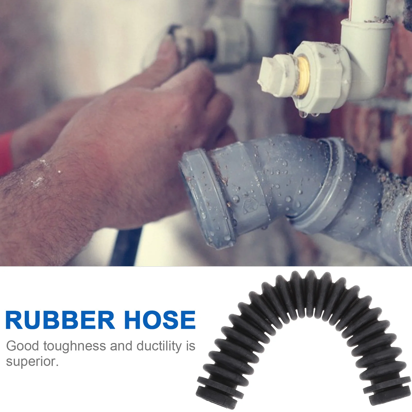 1Pcs Durable Rubber Hose Adapter Flexible Extension Tube Patch Pipe Tool for Test Boxes Rubber Hose
1Pcs Durable Rubber Hose Adapter Flexible Extension Tube Patch Pipe Tool for Test Boxes Rubber Hose