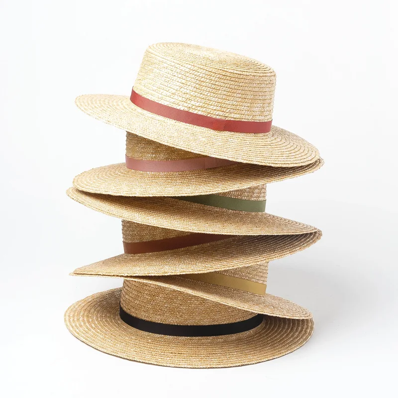 X225 Fashion Ribbon Decoration Straw Grass Flat Top Hat Travel Sunscreen Sunshade Flat Top Straw Hat Summer Straw Caps
X225 Fashion Ribbon Decoration Straw Grass Flat Top Hat Travel Sunscreen Sunshade Flat Top Straw Hat Summer Straw Caps