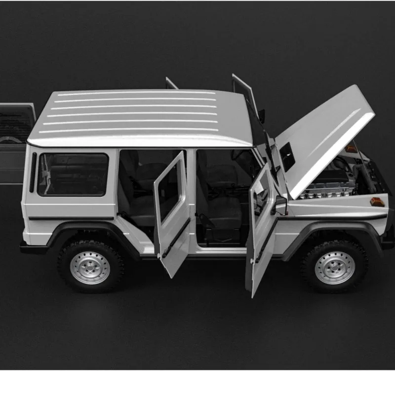 CAPO 1/8 RC Off Road Car Painted Kit CNC Metal Body Shell Differential Locks Openable Doors 2-Speed Gearbox No Electronic Parts
CAPO 1/8 RC Off Road Car Painted Kit CNC Metal Body Shell Differential Locks Openable Doors 2-Speed Gearbox No Electronic Parts