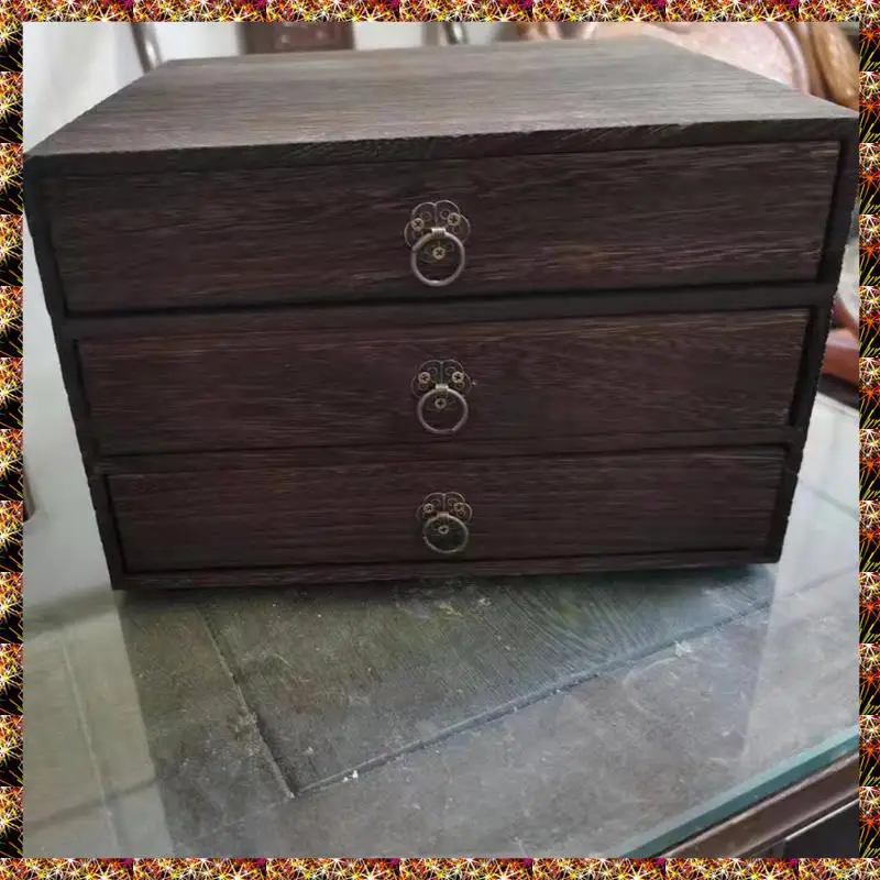 BTCL 1Pcs Solid Wood Storage Desk Box Retro Drawer Type Desktop Organizer Office Desktop Jewelry Cosmetic Organizer
BTCL 1Pcs Solid Wood Storage Desk Box Retro Drawer Type Desktop Organizer Office Desktop Jewelry Cosmetic Organizer