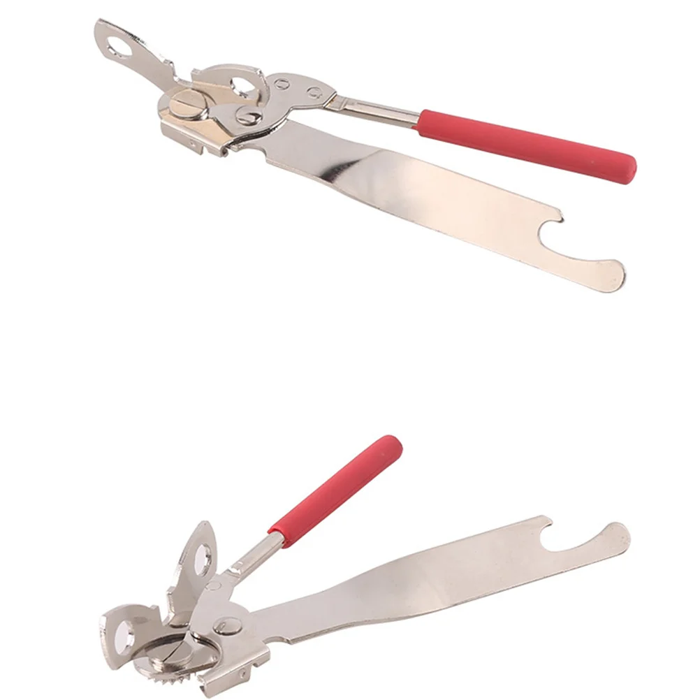 3Pcs Can Opener Manual Metal Kitchen Gadget with Anti-Slip Handle Smooth Turning Cutting Wheel for All-Size Cans Bottles Tins
3Pcs Can Opener Manual Metal Kitchen Gadget with Anti-Slip Handle Smooth Turning Cutting Wheel for All-Size Cans Bottles Tins