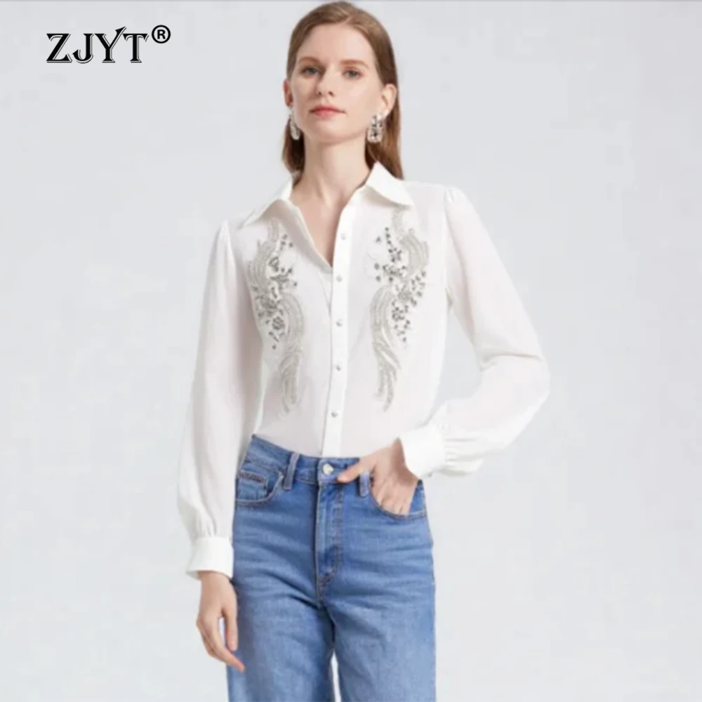 Распродажа: Рубашки и блузки ZJYT с весенним узором для женщин, белые свободные блузы в корейском стиле, повседневные офисные топы, черные
Распродажа: Рубашки и блузки ZJYT с весенним узором для женщин, белые свободные блузы в корейском стиле, повседневные офисные топы, черные