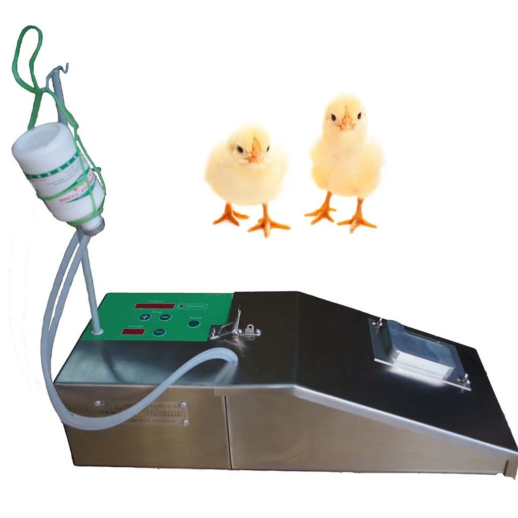 Automatic Poultry Vaccination Equipment Day Old Chick Injector Duckling Vaccine Machine HJ-AID-P-20D
Automatic Poultry Vaccination Equipment Day Old Chick Injector Duckling Vaccine Machine HJ-AID-P-20D