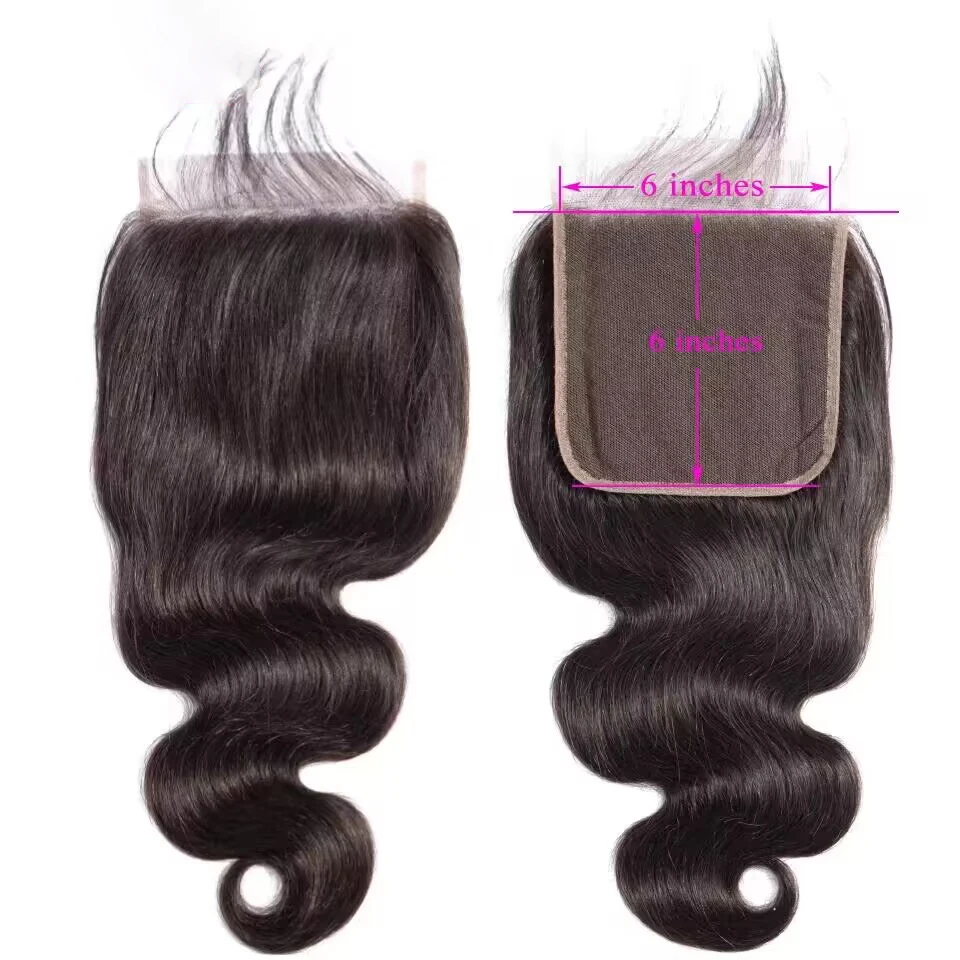 Annionebauty Body Wave 6X6 HD Transparent Lace Closure Human Hair Natural Black Color 14-24 Inch Natural Hairline For Women
Annionebauty Body Wave 6X6 HD Transparent Lace Closure Human Hair Natural Black Color 14-24 Inch Natural Hairline For Women