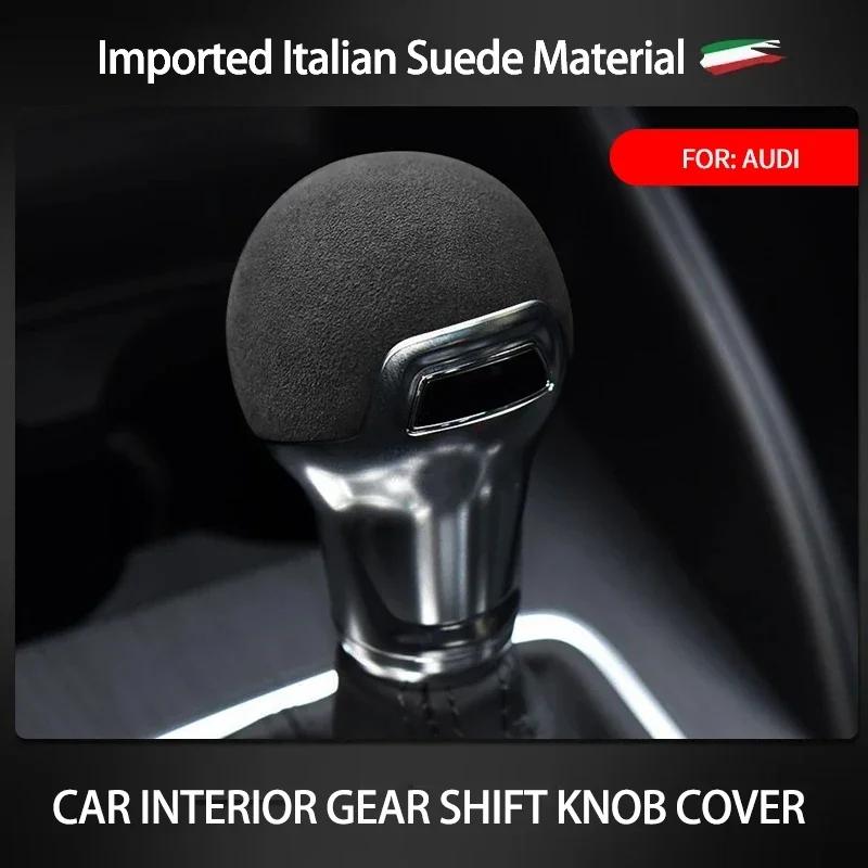 Car Gear Lever Stick Shifter Knob Handle Cover Shell For Audi A3 S3 Q2L 2014-Present Suede Gearbox Decorative Accessories
Car Gear Lever Stick Shifter Knob Handle Cover Shell For Audi A3 S3 Q2L 2014-Present Suede Gearbox Decorative Accessories