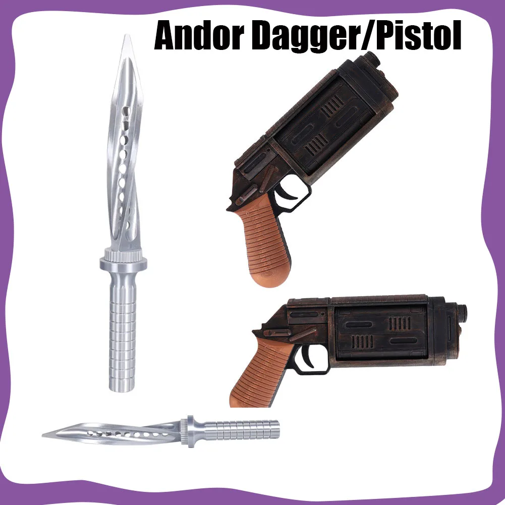 Cassian Andor Cosplay Disguise Gun Knife Decoration Weapon Pistol Dagger Movie Costume Accessories Halloween Carnival Prop Adult
Cassian Andor Cosplay Disguise Gun Knife Decoration Weapon Pistol Dagger Movie Costume Accessories Halloween Carnival Prop Adult
