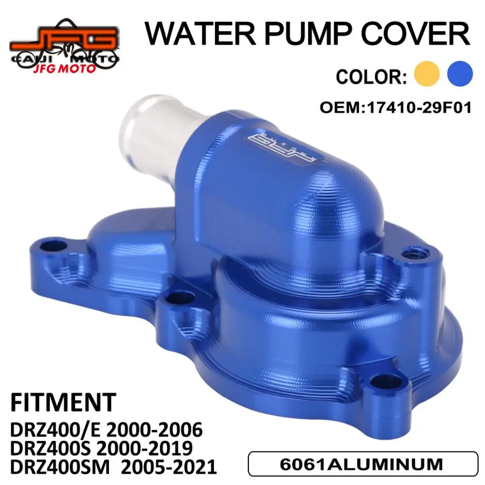 CNC Water Pump Cover Aluminum Clutch Guard Motor Accessories For Suzuki DRZ400/E 2000-2006 DRZ400S 2000-2022 DRZ400SM 2005-2022
CNC Water Pump Cover Aluminum Clutch Guard Motor Accessories For Suzuki DRZ400/E 2000-2006 DRZ400S 2000-2022 DRZ400SM 2005-2022