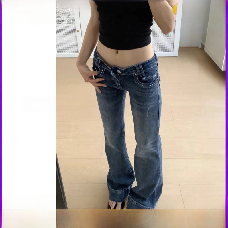 Low Waist Women's Jeans Sexy Denim Pants High Waist Cotton Stretchy Loose Fit Teenagers Spring Fashion Dirty Pink Folded
Low Waist Women's Jeans Sexy Denim Pants High Waist Cotton Stretchy Loose Fit Teenagers Spring Fashion Dirty Pink Folded