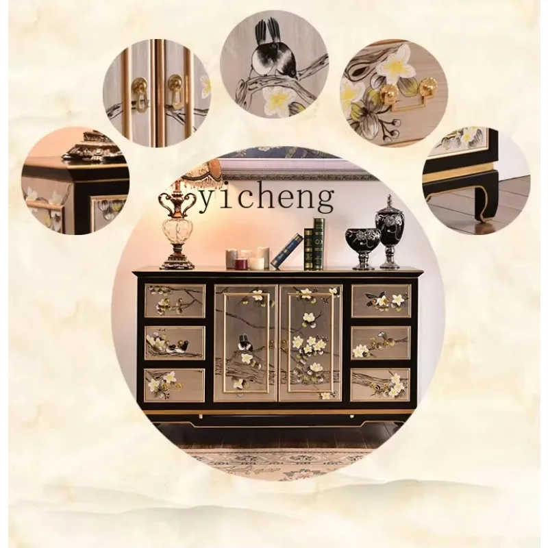 solid wood dining side cabinet, tea cabinet, living room entrance entrance cabinet entrance decorative storage foyer cabinet
solid wood dining side cabinet, tea cabinet, living room entrance entrance cabinet entrance decorative storage foyer cabinet