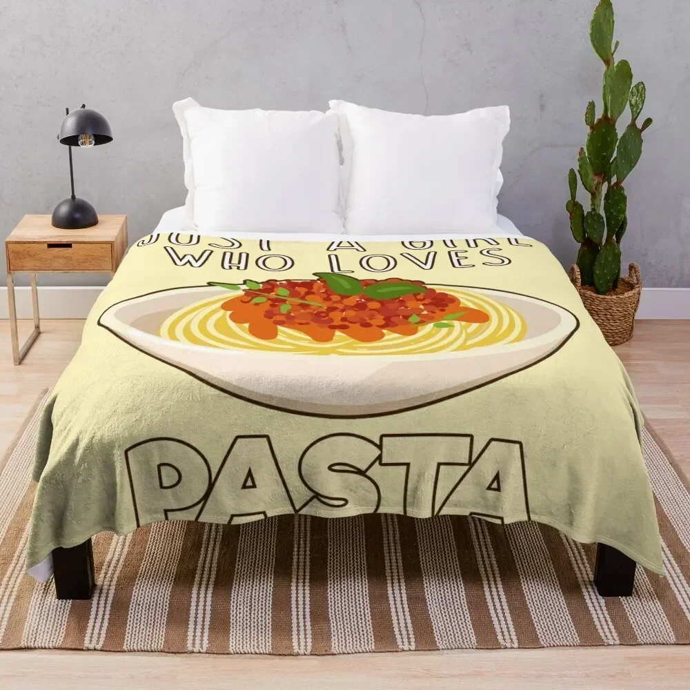 Just A Girl Who Loves Pasta. Throw Blanket Modern Design Soft Blanket for Home Decor
Just A Girl Who Loves Pasta. Throw Blanket Modern Design Soft Blanket for Home Decor
