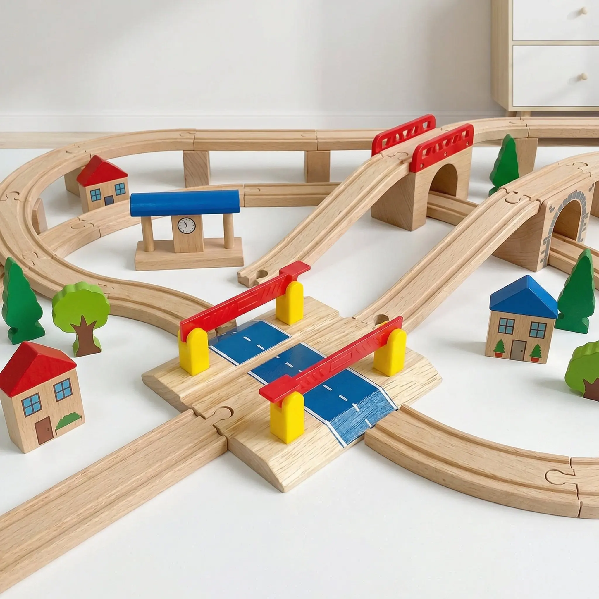 Train Track Railing Barrier Fun Educational Plaything Enhances Creativity Motor Coordination Ideal Holiday Gift for Train
Train Track Railing Barrier Fun Educational Plaything Enhances Creativity Motor Coordination Ideal Holiday Gift for Train