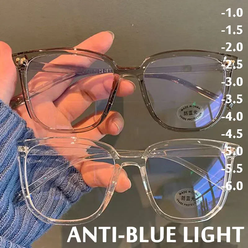 2024 Oversized Transparent Frame Myopia Glasses Women Men Anti-Blue Light Square Eyewear Optical Spectacle Eyeglasses 0 to -600
2024 Oversized Transparent Frame Myopia Glasses Women Men Anti-Blue Light Square Eyewear Optical Spectacle Eyeglasses 0 to -600