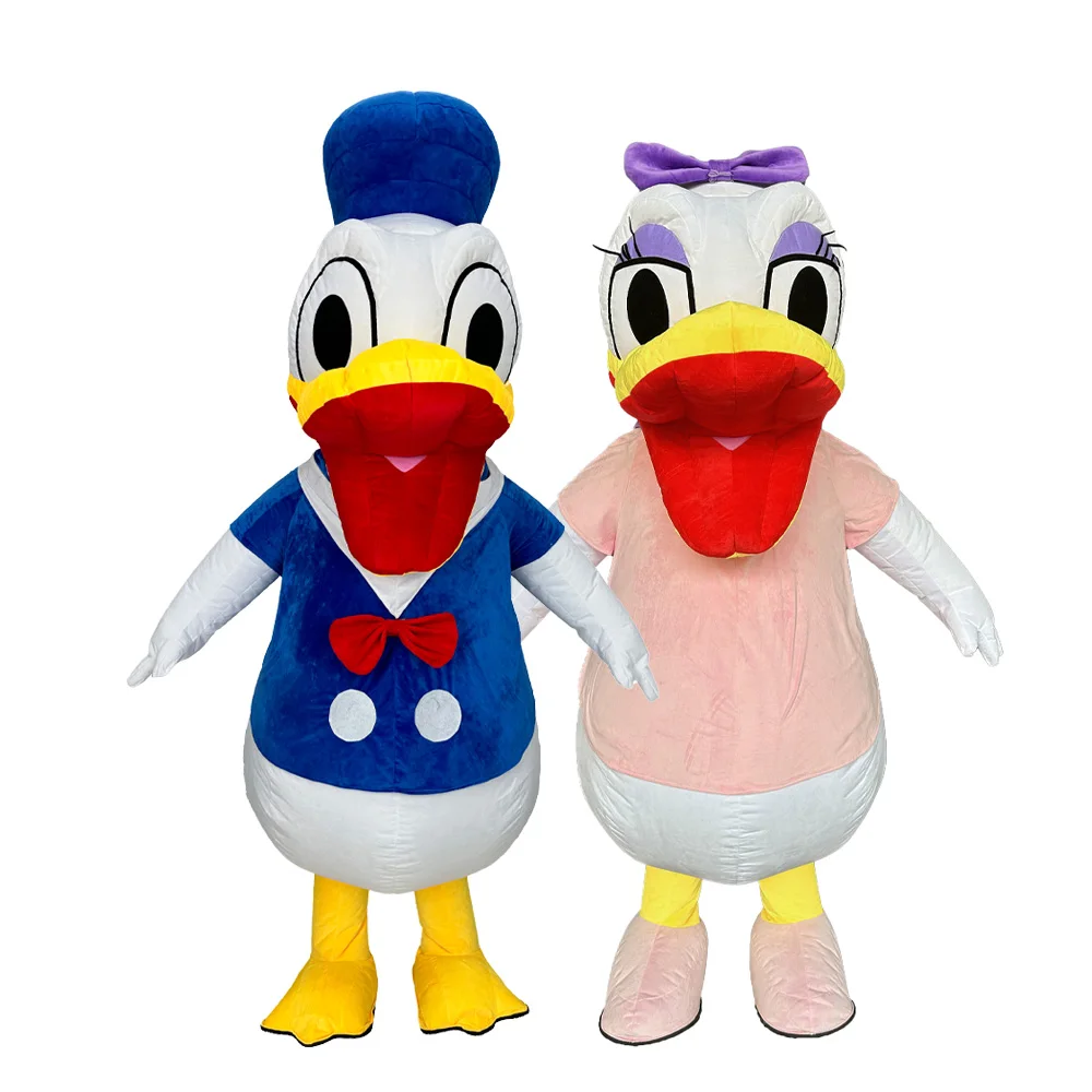 Happy Couple Duck Inflatable Costume Mascot Adult Character Cosplay Animal Birthday Halloween Party Event Plush Set
Happy Couple Duck Inflatable Costume Mascot Adult Character Cosplay Animal Birthday Halloween Party Event Plush Set