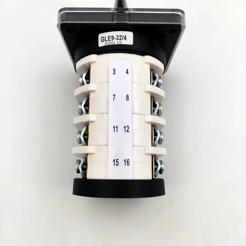 Selector Rotary Switch GLE9-32/4 GLE9-20/3 GLE9-20/4 660v 32A 20A Universal Changeover Combination Switch 3 Position
Selector Rotary Switch GLE9-32/4 GLE9-20/3 GLE9-20/4 660v 32A 20A Universal Changeover Combination Switch 3 Position