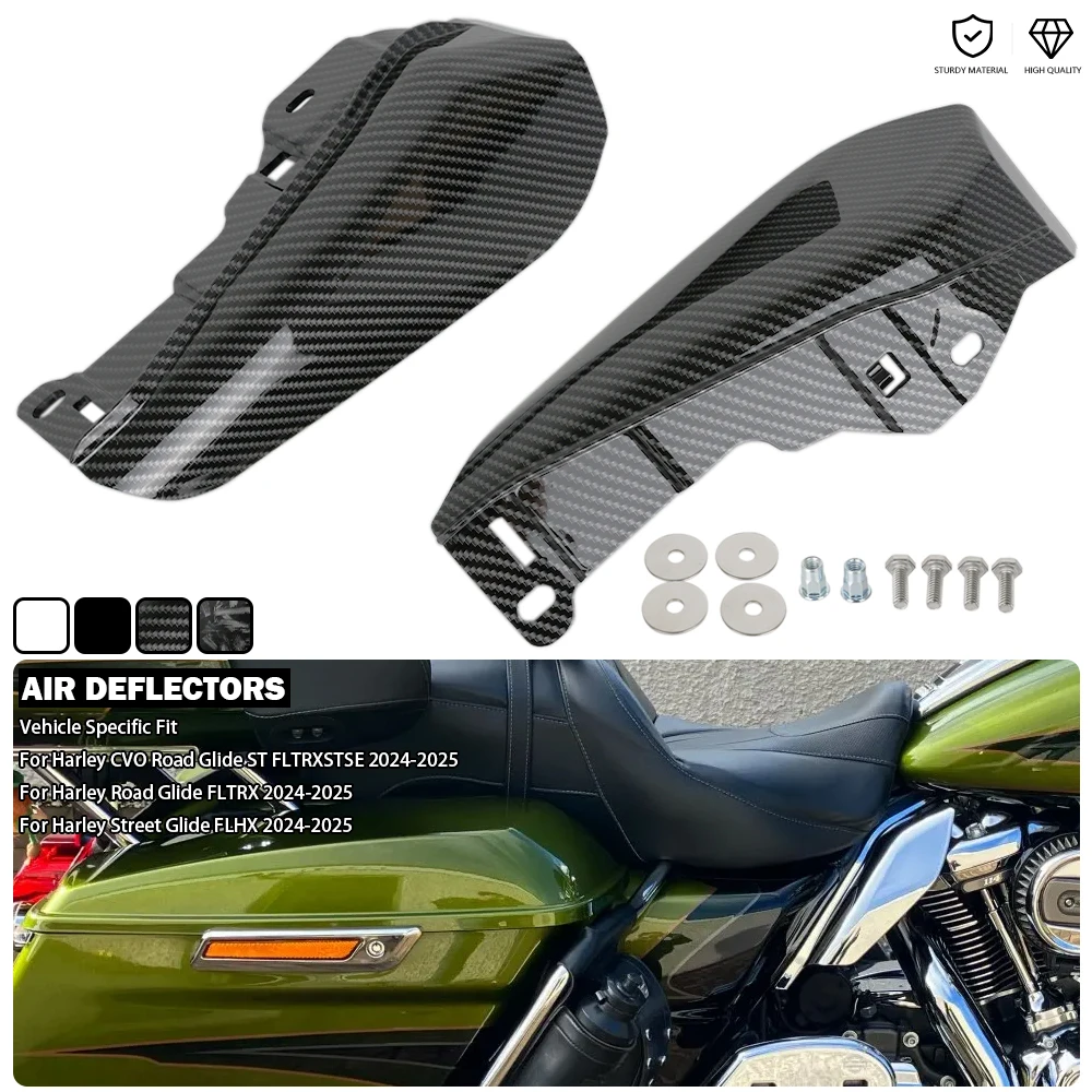 Mid-Frame Air Deflectors Heat Shield Fairing Cover Fits For Harley CVO Road Glide ST FLTRXSTSE Road Glide FLTRX FLHX 2024-2025
Mid-Frame Air Deflectors Heat Shield Fairing Cover Fits For Harley CVO Road Glide ST FLTRXSTSE Road Glide FLTRX FLHX 2024-2025