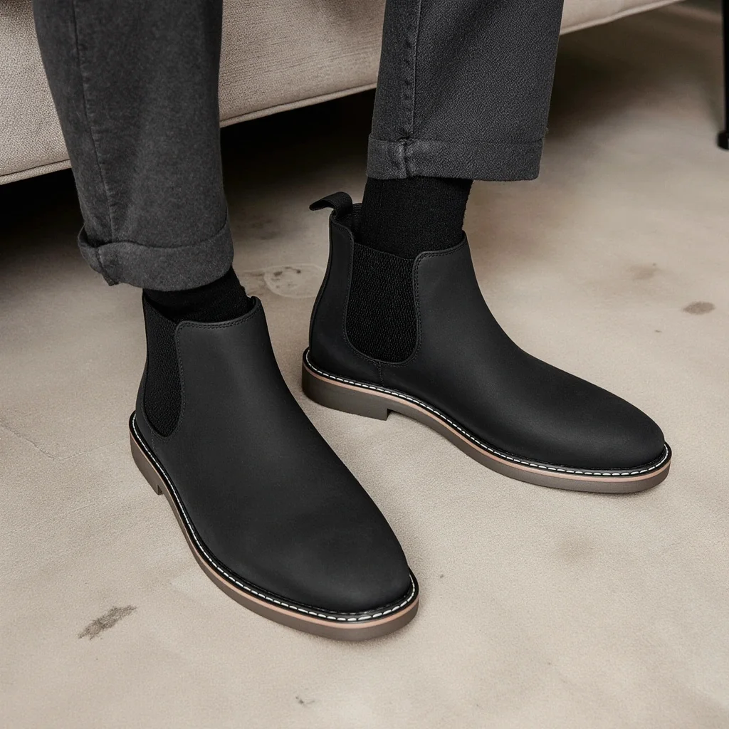 Chelsea Boots Men 2026 Comfortable Brand Fashion Chelsea Boots
Chelsea Boots Men 2026 Comfortable Brand Fashion Chelsea Boots