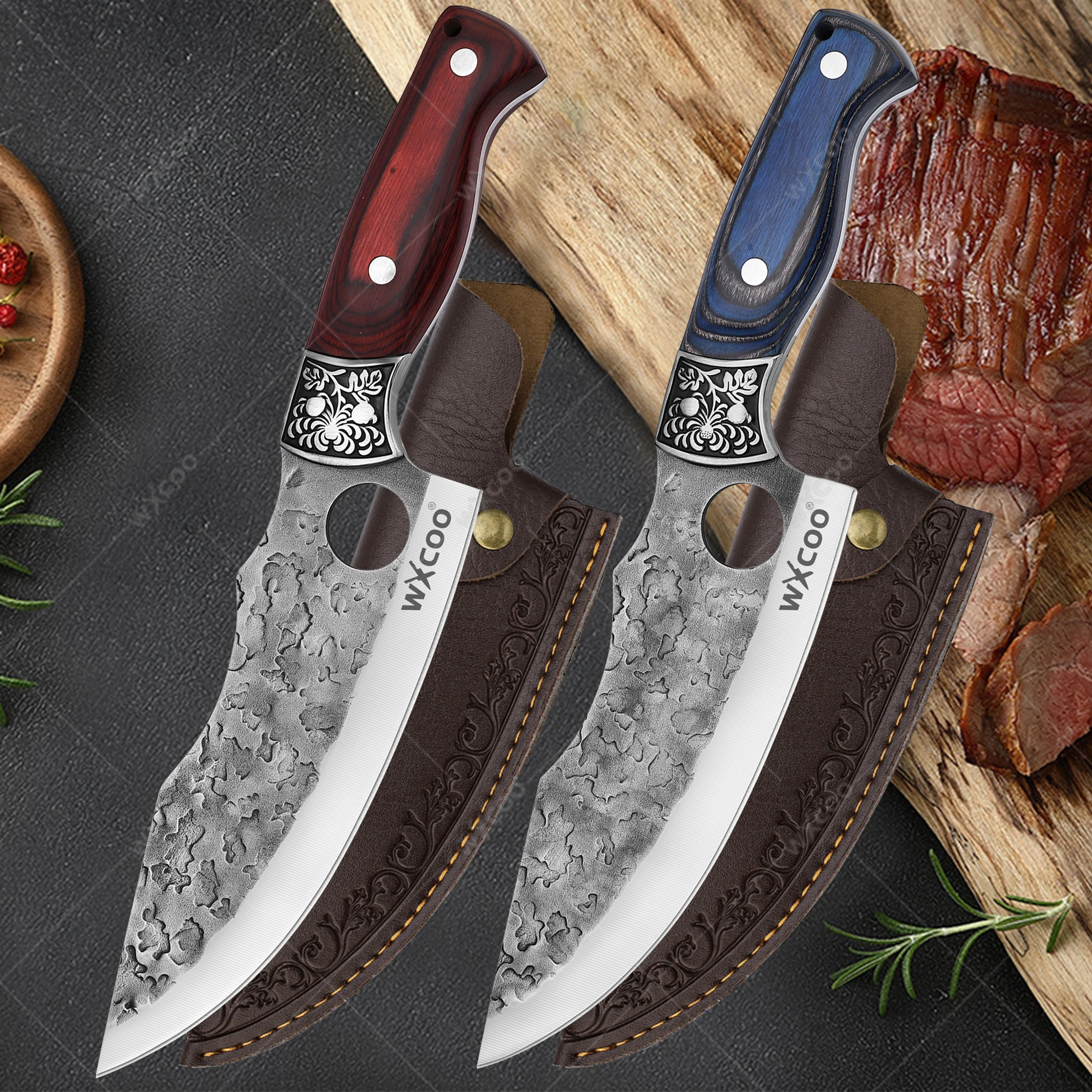 Forged Meat Cleaver Wood Handle Kitchen Chef Knife Slicing Butcher Boning Knife Fish Vegetable Cooking Barbecue Cutting Tools
Forged Meat Cleaver Wood Handle Kitchen Chef Knife Slicing Butcher Boning Knife Fish Vegetable Cooking Barbecue Cutting Tools
