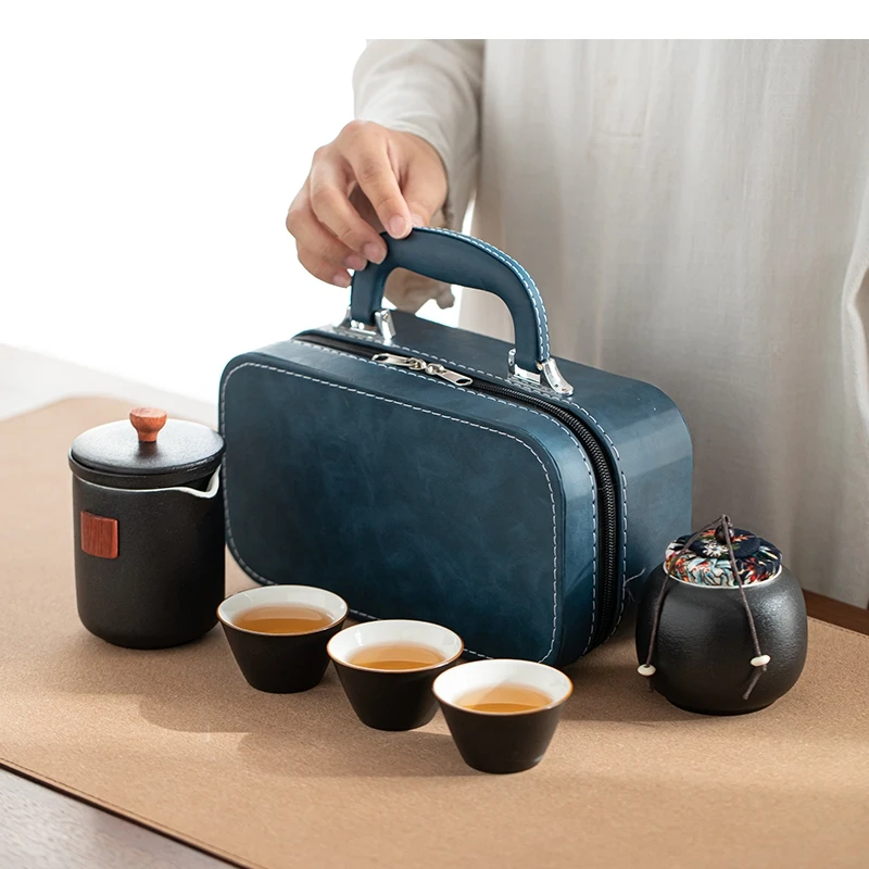 Portable Outdoor Travel Tea Set Ceramic Teapot and Teacup Office Kung Fu Chinese Ceremony Friend Gift
Portable Outdoor Travel Tea Set Ceramic Teapot and Teacup Office Kung Fu Chinese Ceremony Friend Gift