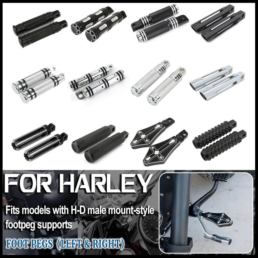 Motorcycle Front Rear Foot Peg Footrest Pedal Male Mount For Harley Sportster Iron 883 Touring Road King Dyna Softail Fatboy
Motorcycle Front Rear Foot Peg Footrest Pedal Male Mount For Harley Sportster Iron 883 Touring Road King Dyna Softail Fatboy