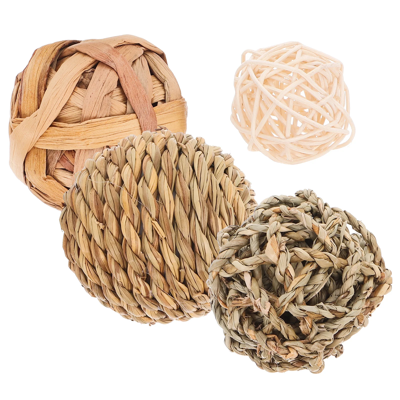 4Pcs Woven Rattan Chew Balls Rabbit Bunny Pet Chewing Teeth Cleaning Training Interactive Biting Exercise Fetch
4Pcs Woven Rattan Chew Balls Rabbit Bunny Pet Chewing Teeth Cleaning Training Interactive Biting Exercise Fetch