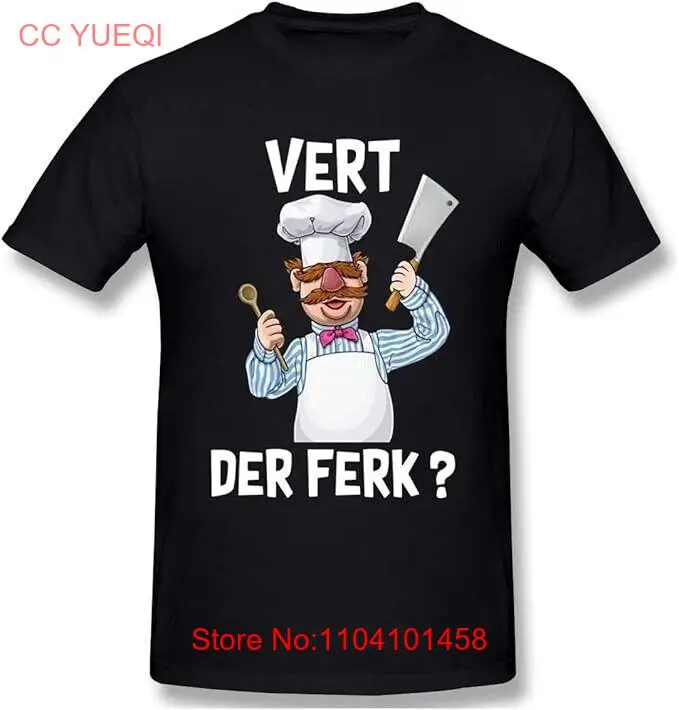 Футболка шведского шеф-повара Vert Der Ferk для любителей приготовления пищи, забавная футболка унисекс, подарок
Футболка шведского шеф-повара Vert Der Ferk для любителей приготовления пищи, забавная футболка унисекс, подарок