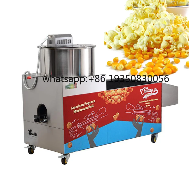 Stainless Steel Popcorn Equipment Snack Machines Large Popcorn Making Machine
Stainless Steel Popcorn Equipment Snack Machines Large Popcorn Making Machine