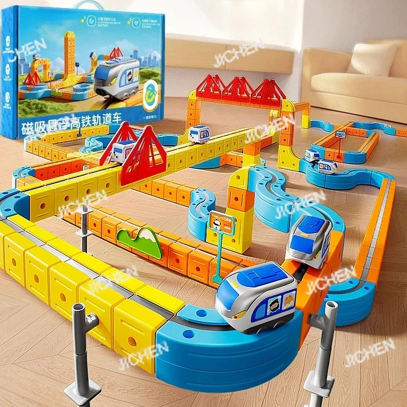 JC DIY Cube Track Electric Magnetic 3D Tracks Train for Kids Cube Trains STEM Montessori Vehicle Gravity Maze Learning
JC DIY Cube Track Electric Magnetic 3D Tracks Train for Kids Cube Trains STEM Montessori Vehicle Gravity Maze Learning