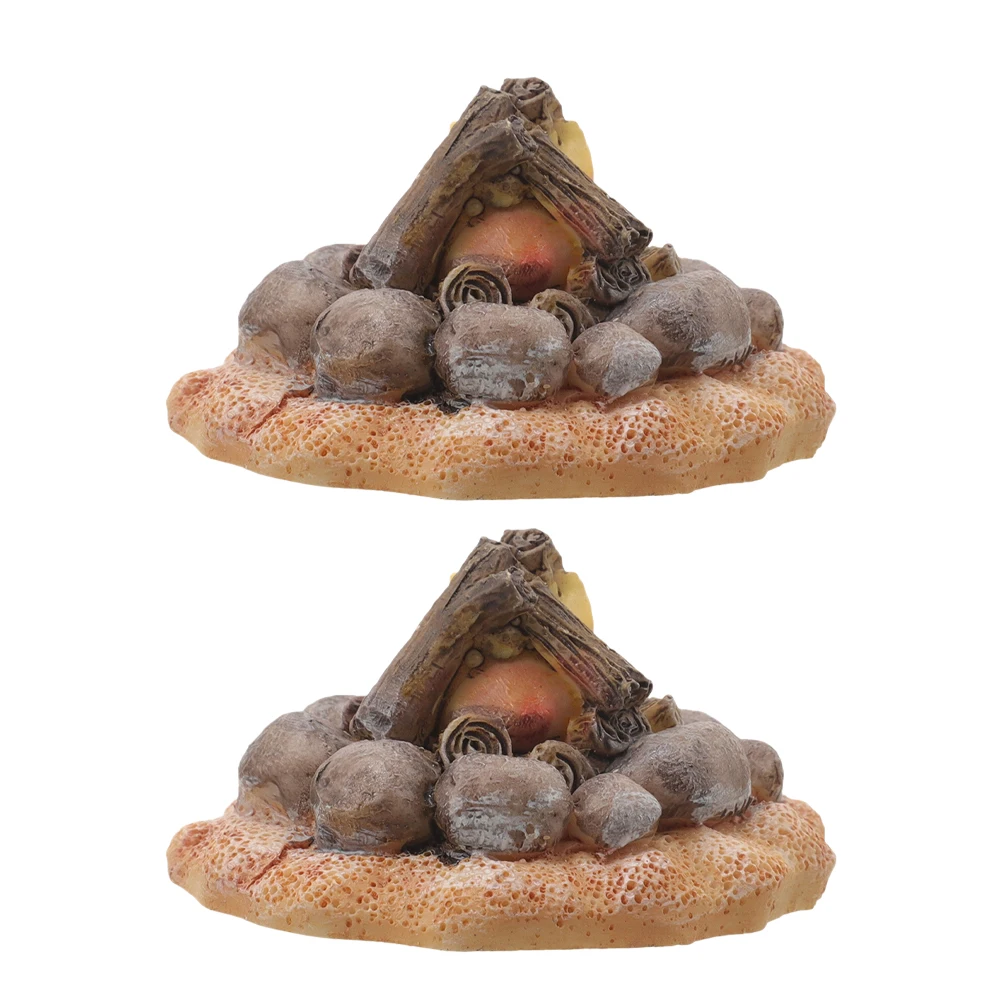 2pcs Miniature Resin Bonfire Artificial Campfire Dollhouse Accessories Garden Decor Holiday naments Landscape Toys
2pcs Miniature Resin Bonfire Artificial Campfire Dollhouse Accessories Garden Decor Holiday naments Landscape Toys