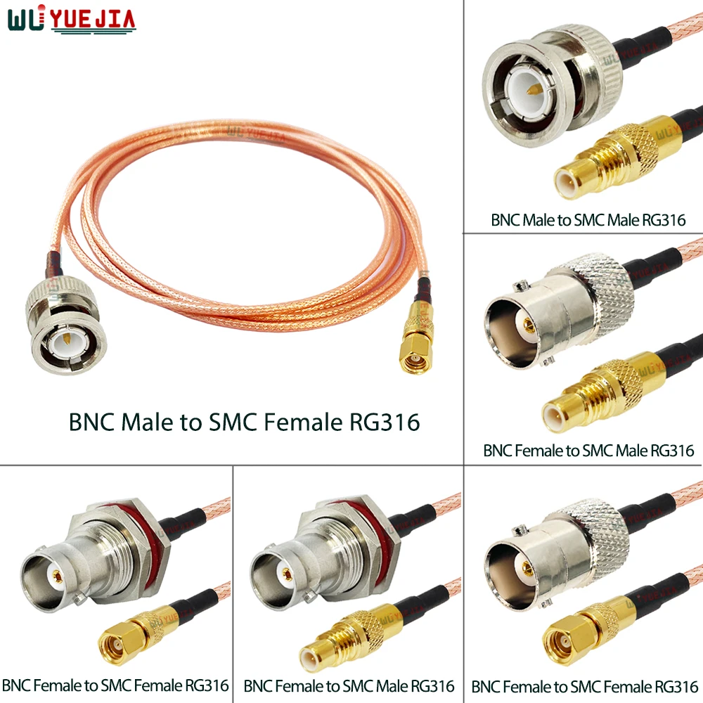 Разъем Q9 BNC «мама» к разъему SMC RG-316 50-1,5 Высокогибкие радиочастотные коаксиальные кабели с низким потери для сетевых радиомодов GPS LTE
Разъем Q9 BNC «мама» к разъему SMC RG-316 50-1,5 Высокогибкие радиочастотные коаксиальные кабели с низким потери для сетевых радиомодов GPS LTE