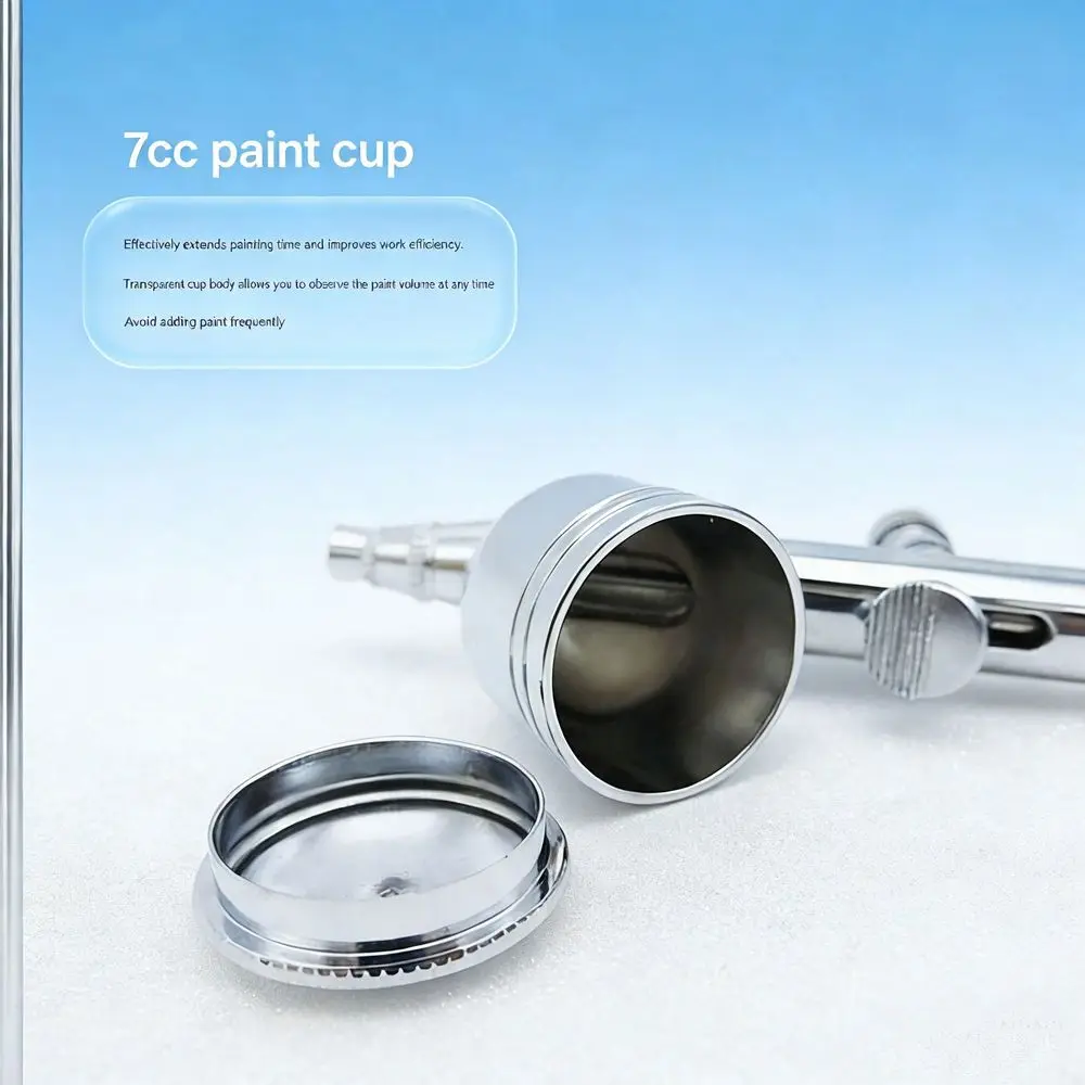 Airbrush Kit With 3 Nozzle Tips, 1.8m Hose Ideal For Nail Art, Tattoo, Cake Decorating And Toy Model Painting
Airbrush Kit With 3 Nozzle Tips, 1.8m Hose Ideal For Nail Art, Tattoo, Cake Decorating And Toy Model Painting