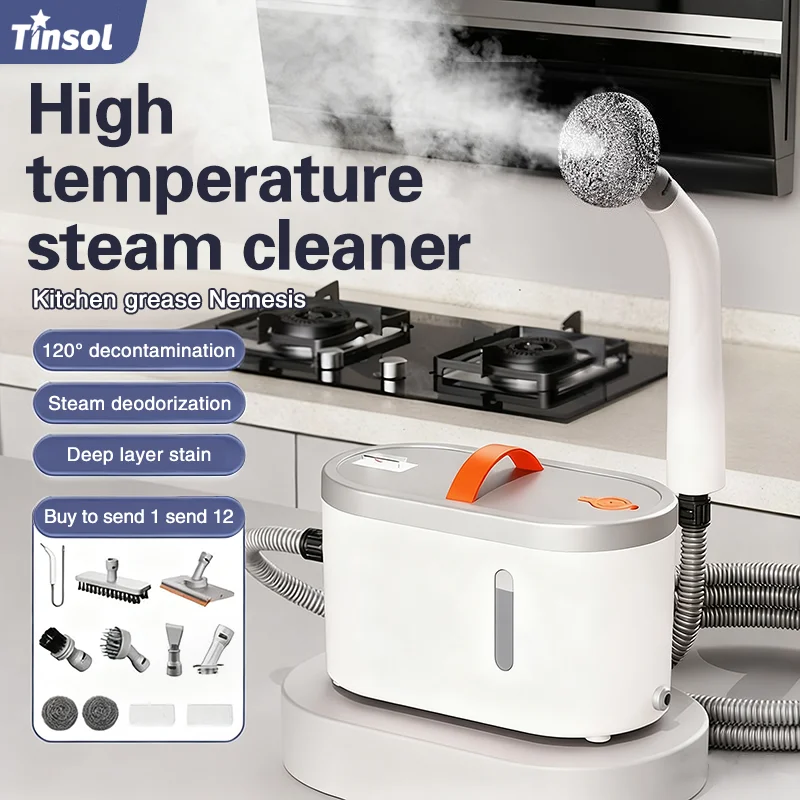 TINSOL новый ручной высокотемпературный пароочиститель очиститель кухонной вытяжки для глубокой очистки и дезинтизации электрический пароочиститель
TINSOL новый ручной высокотемпературный пароочиститель очиститель кухонной вытяжки для глубокой очистки и дезинтизации электрический пароочиститель