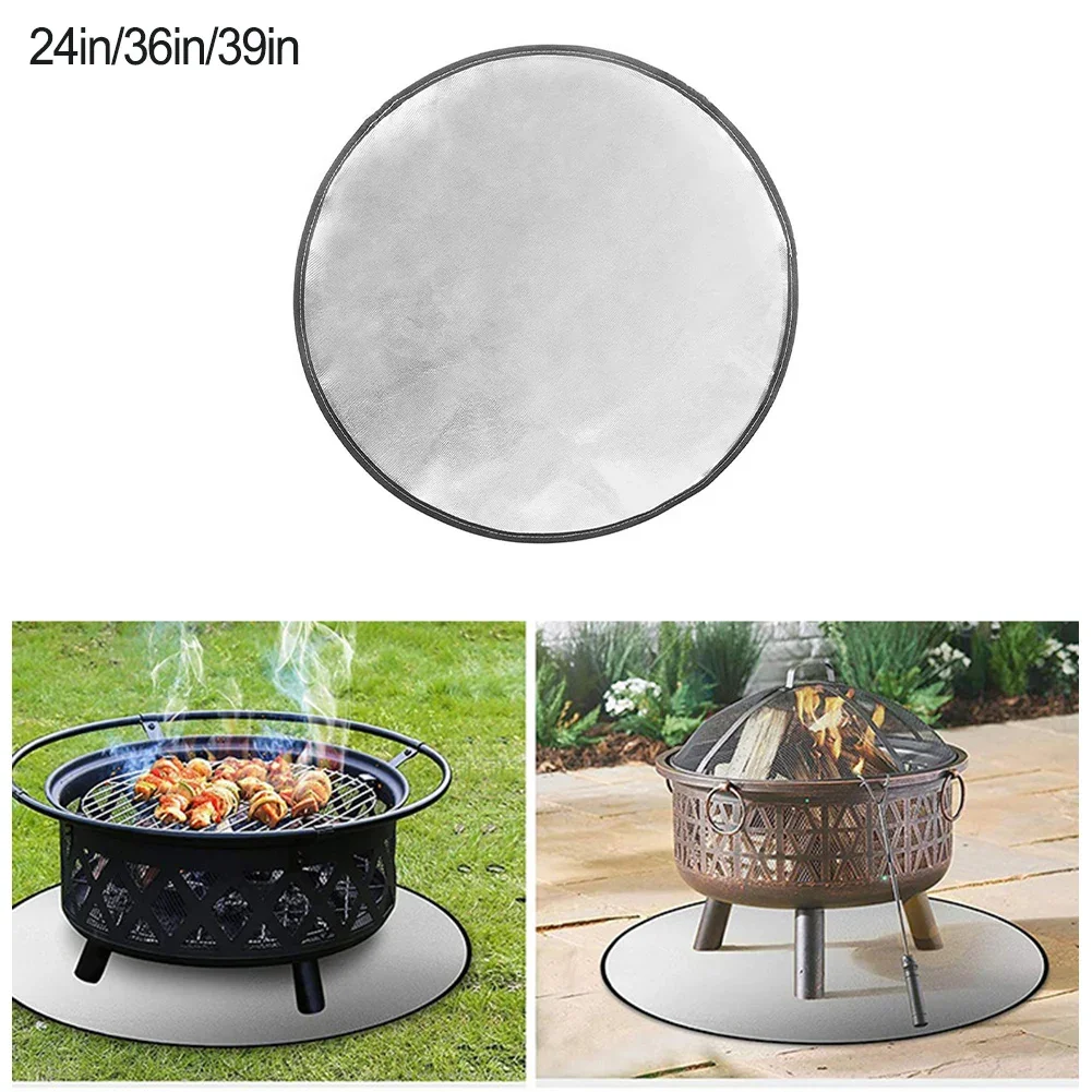 Fireproof Grill Mat Round Base Lawn Cover BBQ Grill Accessories For Outdoor Picnic Barbecue Heat Insulation Pad Fire Mat Blanket
Fireproof Grill Mat Round Base Lawn Cover BBQ Grill Accessories For Outdoor Picnic Barbecue Heat Insulation Pad Fire Mat Blanket