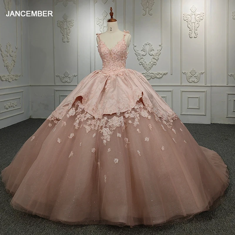 JANCEMBER Quinceanera Платья Бальное платье Аппликации Vestidos De 15 Años Цветы Розовый V-образный вырез Жемчуг DY9880 Vestidos de 15 quincea Россия
JANCEMBER Quinceanera Платья Бальное платье Аппликации Vestidos De 15 Años Цветы Розовый V-образный вырез Жемчуг DY9880 Vestidos de 15 quincea Россия