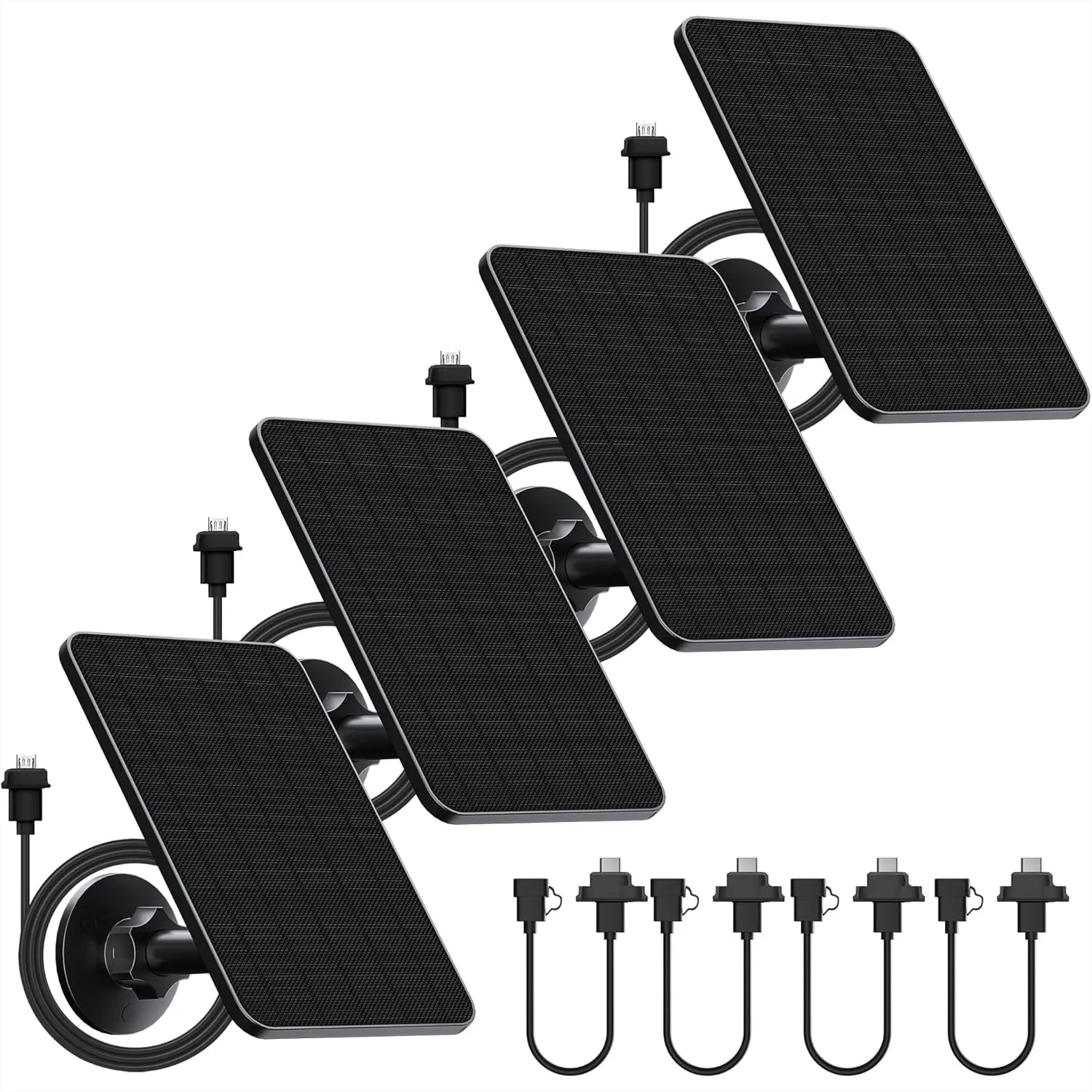 Solar Panel for Blink Outdoor Camera, 4 Pack 4W Continuous Solar Power with 13.1ft Cable and Rubber Plug
Solar Panel for Blink Outdoor Camera, 4 Pack 4W Continuous Solar Power with 13.1ft Cable and Rubber Plug