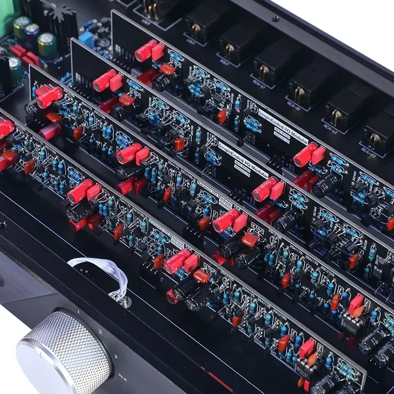 C245 Golden Voice HIFI Transistor Fully Balanced Class A Single Ended Preamplifier Home Audio Amplifier
C245 Golden Voice HIFI Transistor Fully Balanced Class A Single Ended Preamplifier Home Audio Amplifier