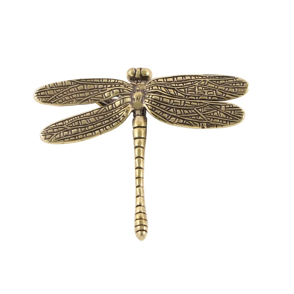 Retro Butterfly/Dragonfly Brass Handle Furniture Hardware Vintage Cabinet Door Knobs Push-pull Gold Wardrobe Drawer Pulls
Retro Butterfly/Dragonfly Brass Handle Furniture Hardware Vintage Cabinet Door Knobs Push-pull Gold Wardrobe Drawer Pulls